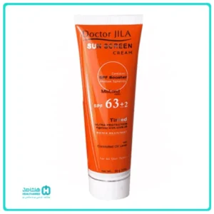 کرم ضد آفتاب فاقد چربی SPF63 دکتر ژیلا مناسب انواع پوست ۵۰ میلی لیتر