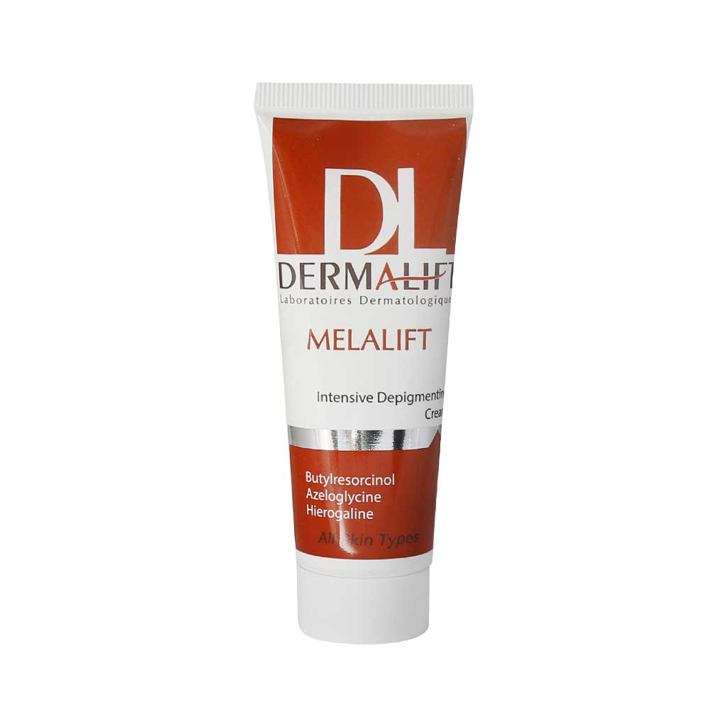 کرم روشن کننده صورت درمالیفت مدل Melalift حجم 40 میلی لیتر