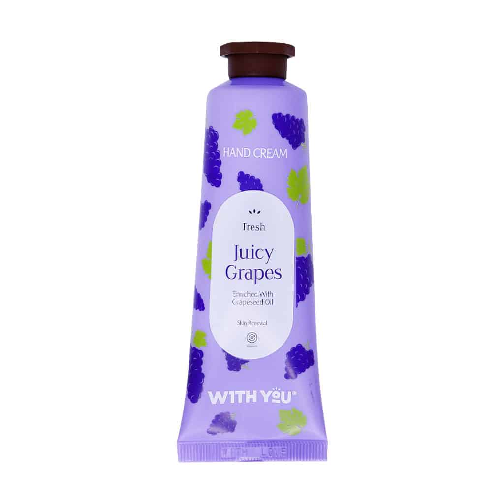 کرم مرطوبکننده ویت یو مدل Juicy Grapes(حاوی روغن هسته انگور)حجم 50 میلیلیتر