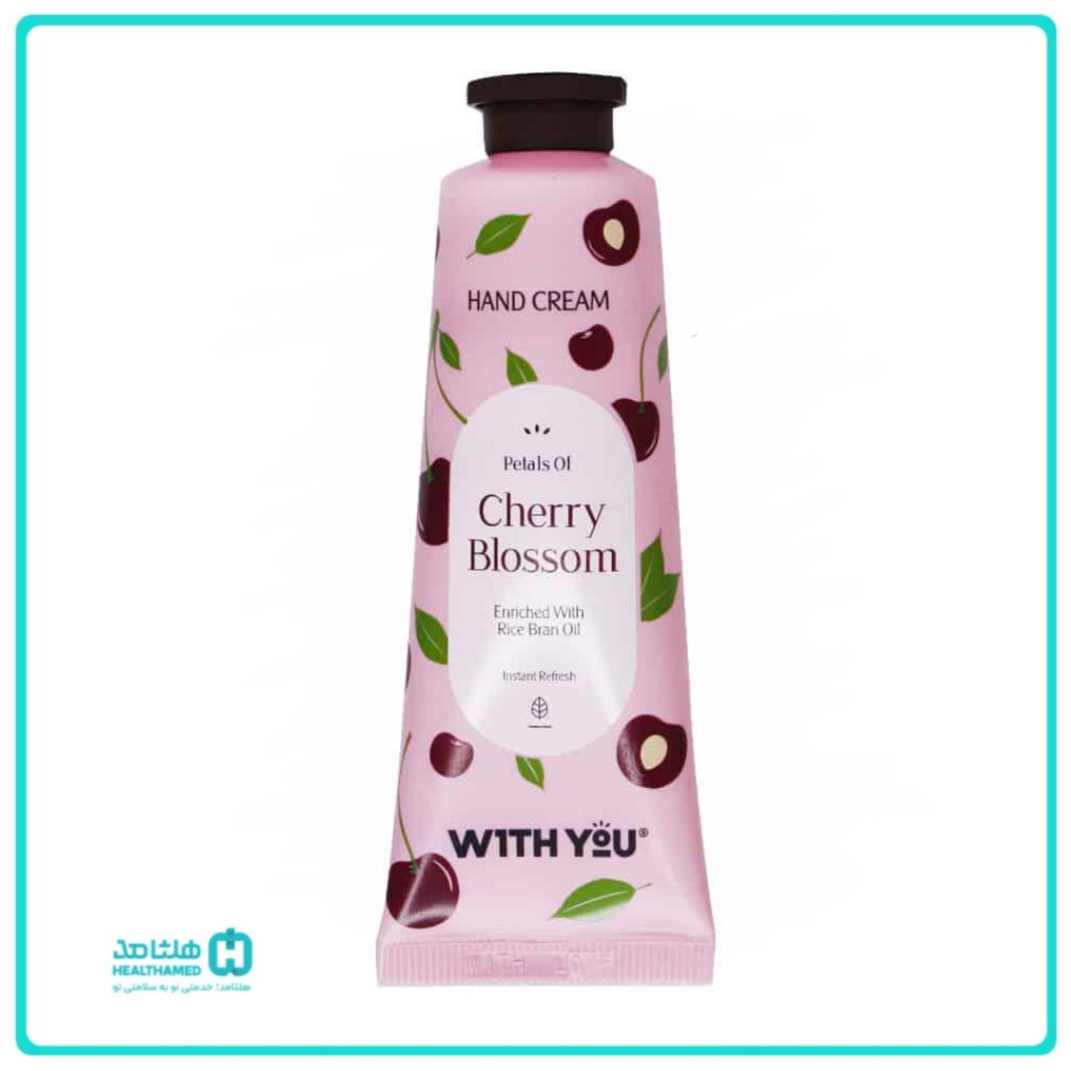کرم مرطوبکننده ویت یو مدل cherry Blossom حاوی عصاره شکوفه گیلاس حجم 50 میلیلیتر