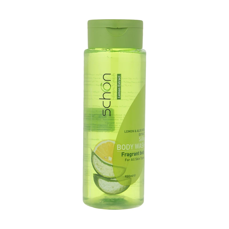 شامپو بدن شون مدل لیمو و آلوئه ورا Aloevera and Lemon حجم 420 میلی لیتر
